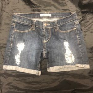 Jean shorts